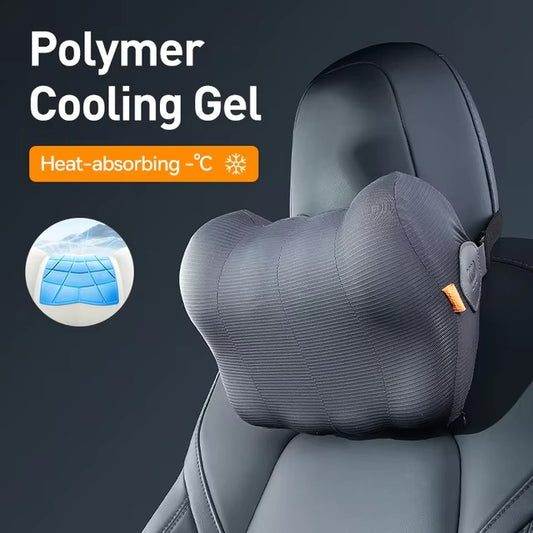 Baseus Car Cooling Headrest Lumbar Pillow 3D