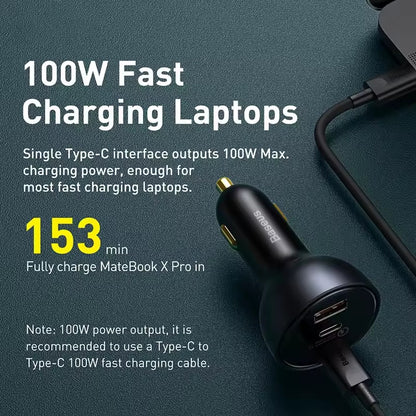 Baseus 160W QC 5.0 Car Charger